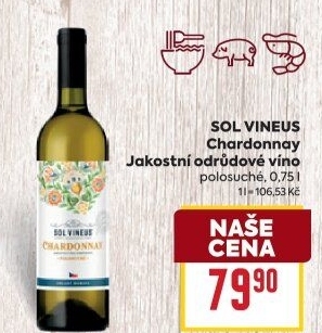 Víno Chardonnay Sol Vineus