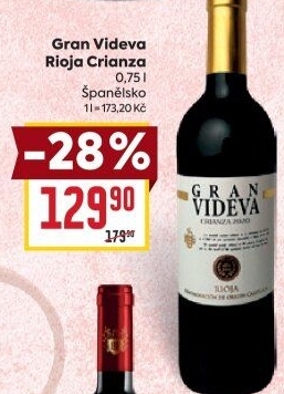 Víno Gran Videva Rioja Crianza