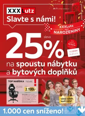 akční leták XXXLutz 19.8.2024-1.9.2024