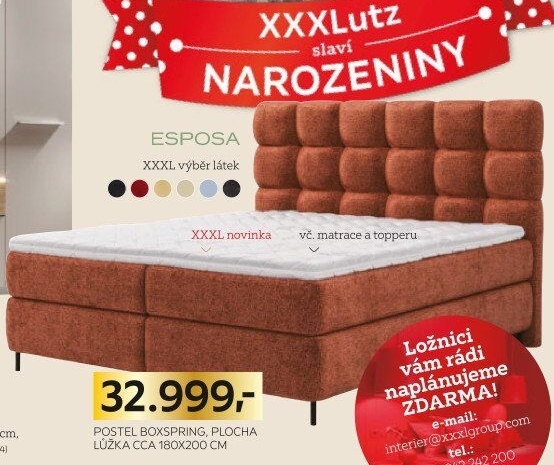 POSTEL BOXSPRING