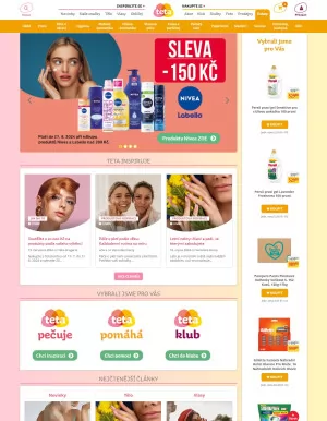 akční leták Teta drogerie 21.8.2024-27.8.2024