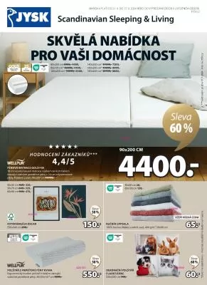 akční leták Jysk 21.8.2024-17.9.2024