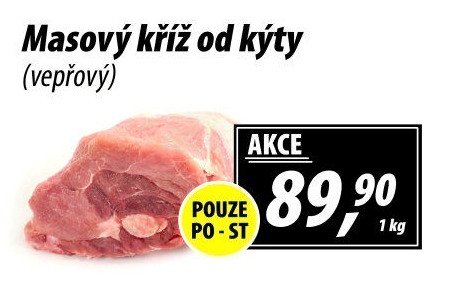 Masový kříž od kýty vepřový
