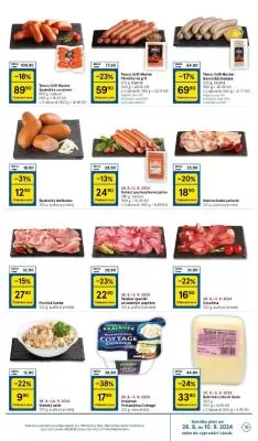akční leták Tesco 28.8.2024-3.9.2024
