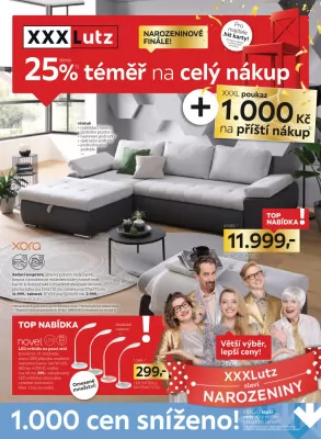 akční leták XXXLutz 26.8.2024-8.9.2024
