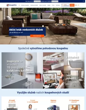 akční leták KOUPELNY Ptáček 27.8.2024-2.9.2024