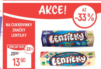 Lentilky Orion