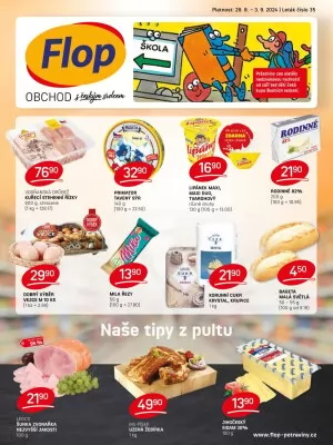 akční leták FLOP 28.8.2024-3.9.2024
