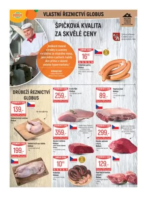 akční leták Globus 28.8.2024-3.9.2024