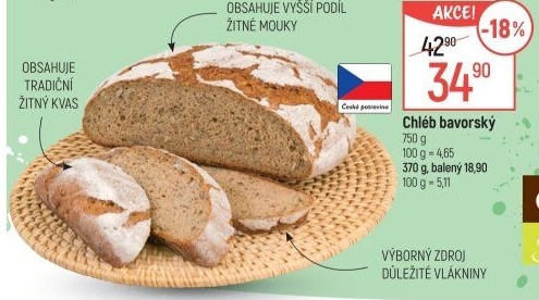 Chléb bavorský