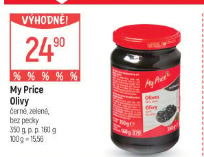 Olivy černé My Price