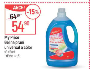 Prací gel My Price