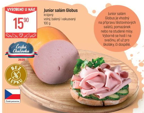 Salám Junior Globus
