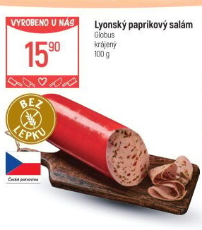 Salám lyonský paprikový Globus