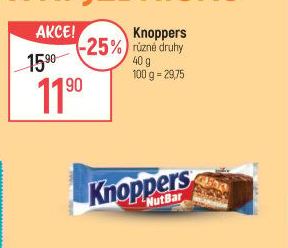 Tyčinka Knoppers NutBar Storck