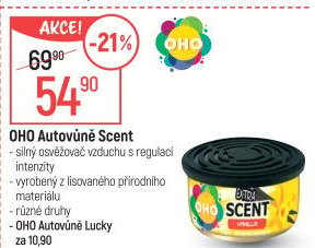 Vůně do auta Scent OHO