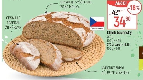 Chléb bavorský