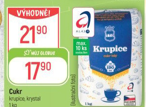 Cukr krupice TTD