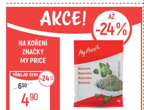 Koření Majoránka My Price