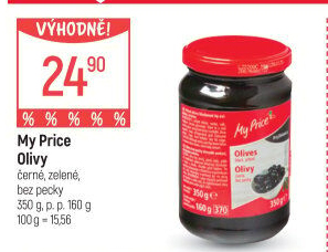 Olivy černé My Price
