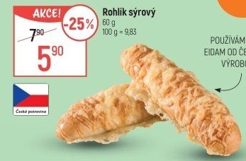 Rohlík se sýrem