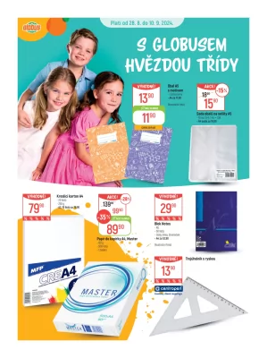 akční leták Globus 28.8.2024-3.9.2024