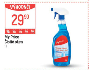 Čistič oken My Price