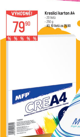 Kreslicí karton A4 MFP paper