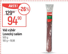 Salám lovecký Váš Výběr