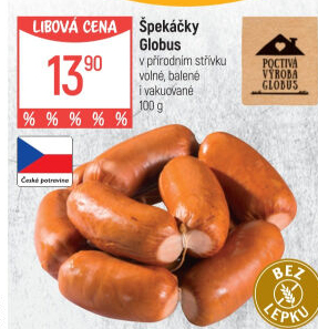 Špekáčky Globus