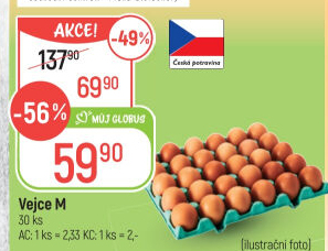 Vejce M Česká vejce