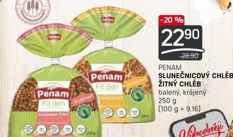 Chléb slunečnicový Penam