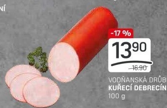 Debrecínka kuřecí Vodňanské kuře