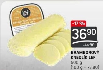 Knedlík bramborový Lef