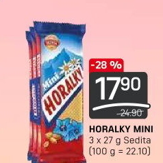 Oplatky Horalky Sedita