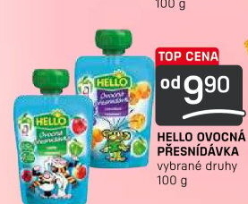 Ovocná kapsička Hello