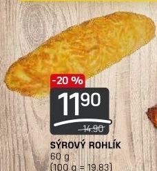 Rohlík se sýrem