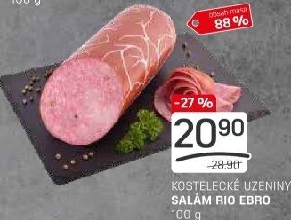 Salám Rio Ebro Kostelecké uzeniny