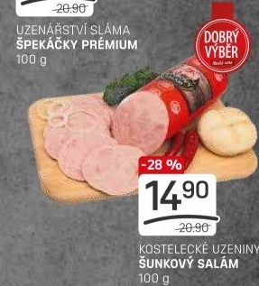 Salám šunkový Dobrý výběr