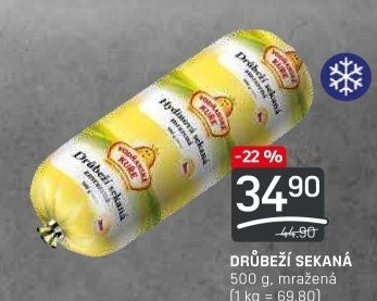 Sekaná drůbeží mražená Vodňanské kuře