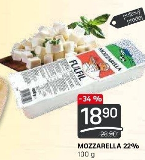 Sýr mozzarella cihla Bayernland