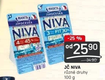 Sýr Niva Jihočeská Madeta