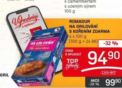 Sýr Romadur na gril Madeta