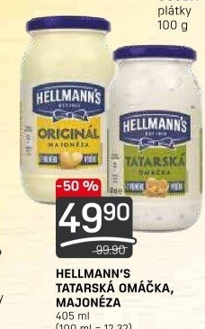 Tatarská omáčka Hellmann'