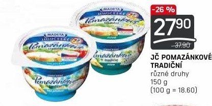 Tradiční pomazánkové Jihočeské Madeta