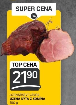 Uzená kýta z komína Uzenářství Vávra