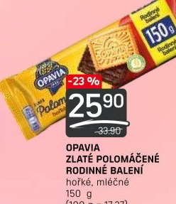 Zlaté polomáčené Opavia