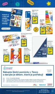 akční leták Tesco 28.8.2024-3.9.2024