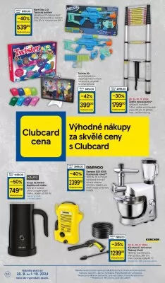 akční leták Tesco 28.8.2024-3.9.2024
