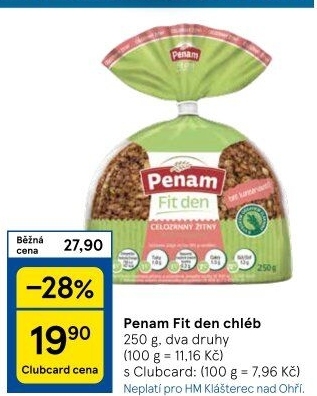 Chléb Fit den Penam